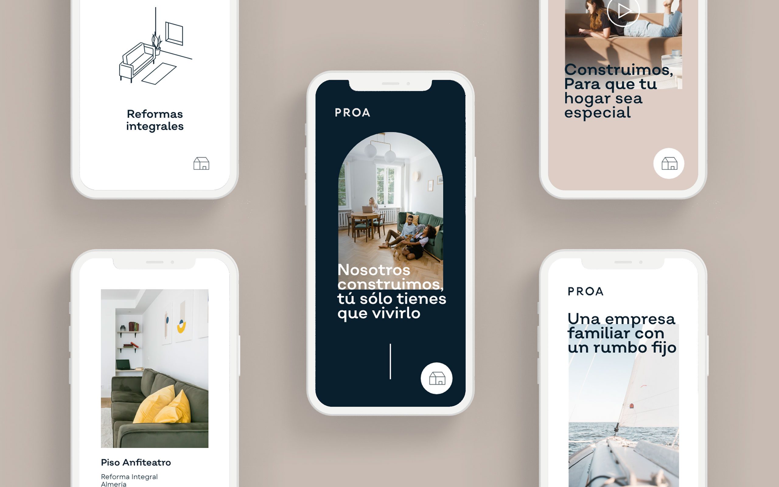 branding para constructoras. PROA x leblume