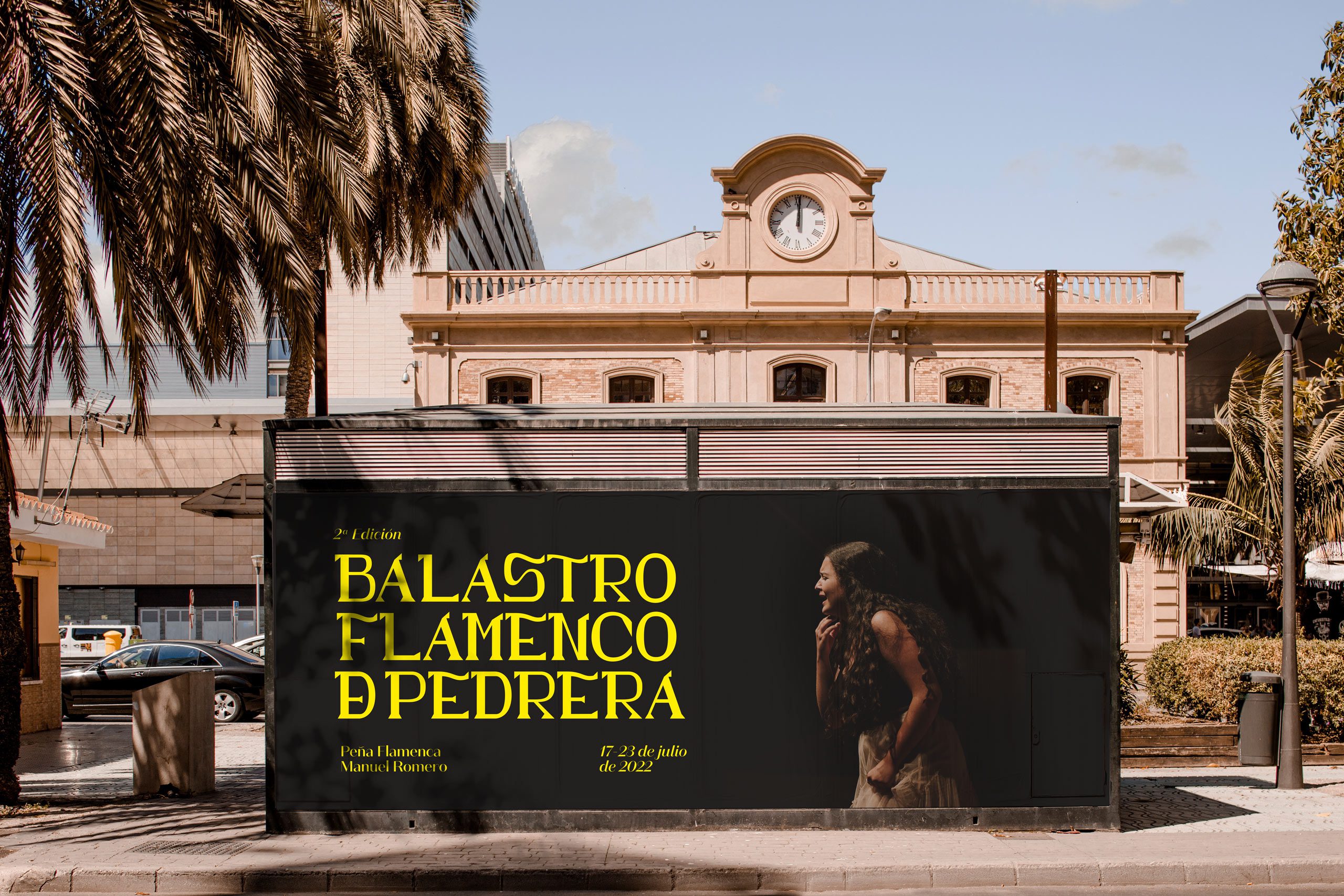 balastro flamenco de pedrera 2022. Lona