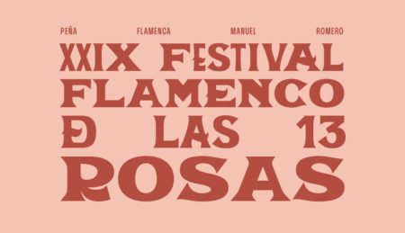 Diseño del cartel para el Festival Flamenco de las 13 Rosas