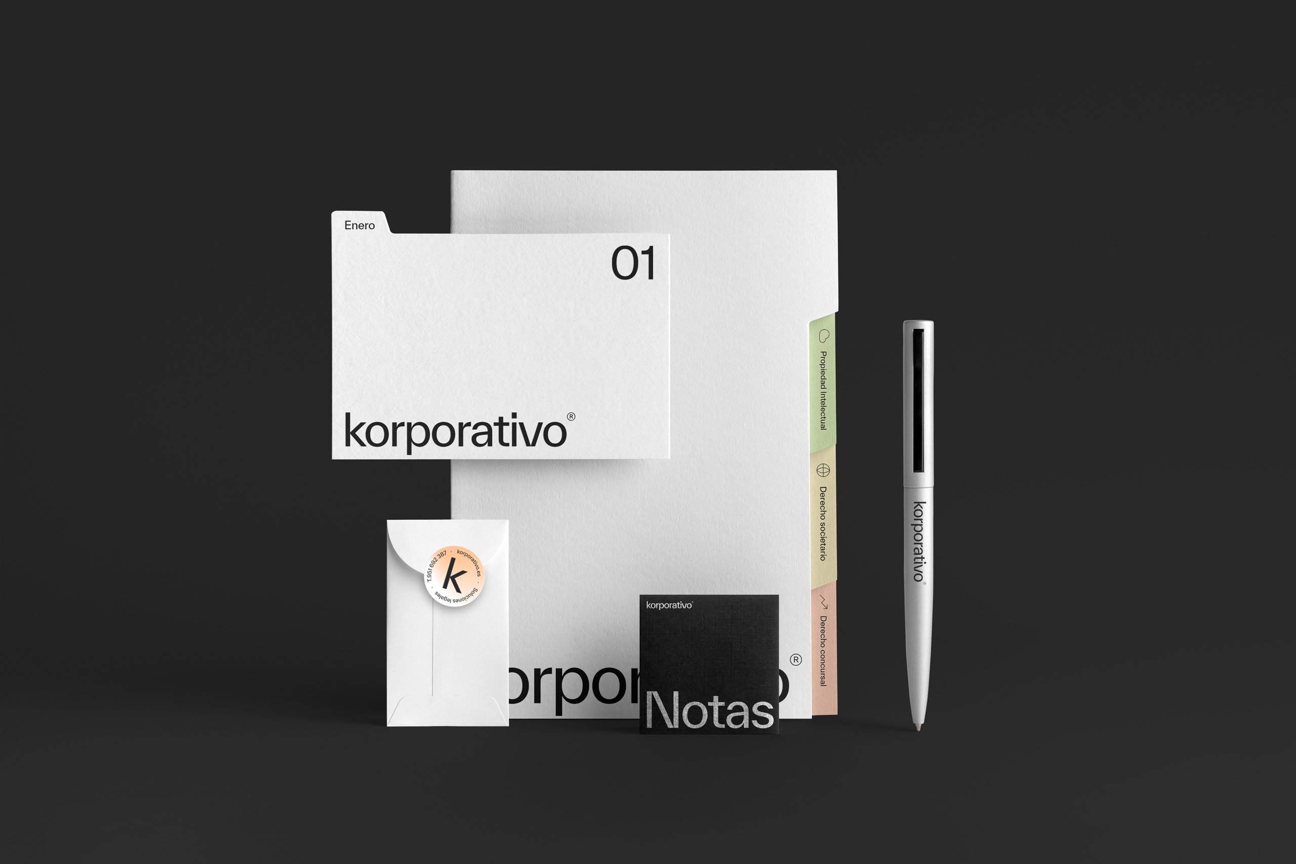 korporativo x leblume. Branding en Málaga