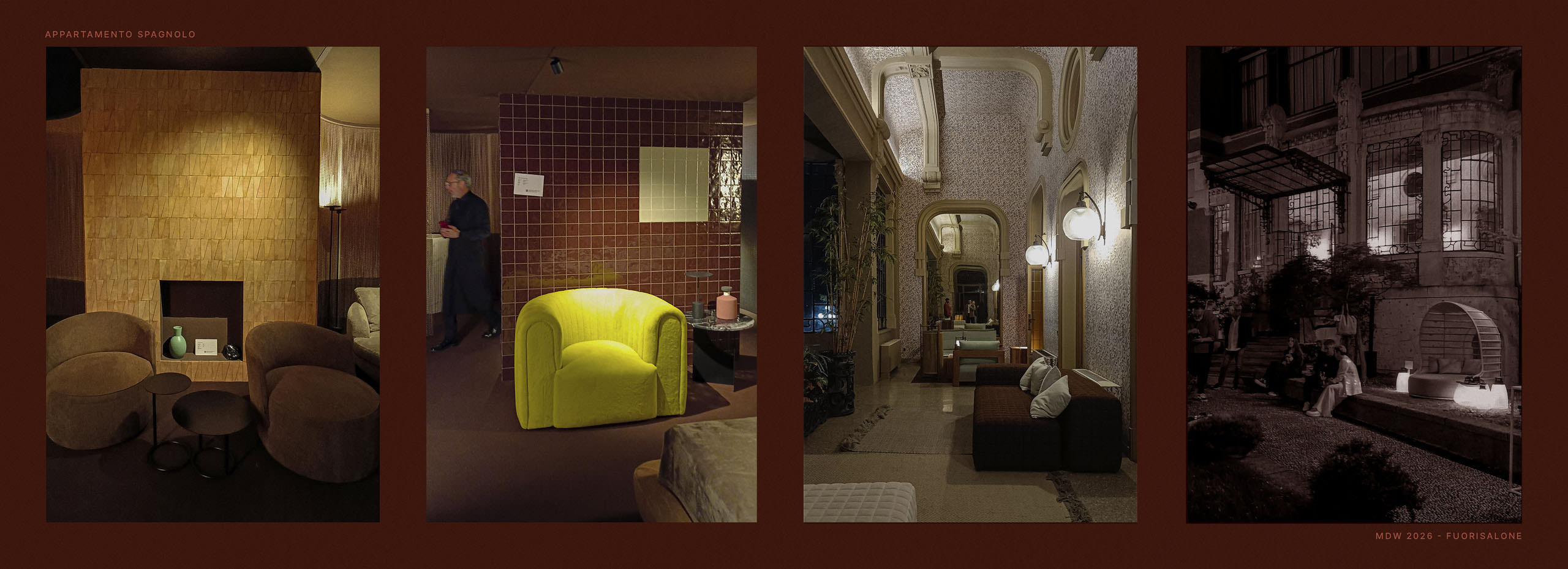 Fuorisalone 2026. Milan Design week. Appartamento Spagnolo
